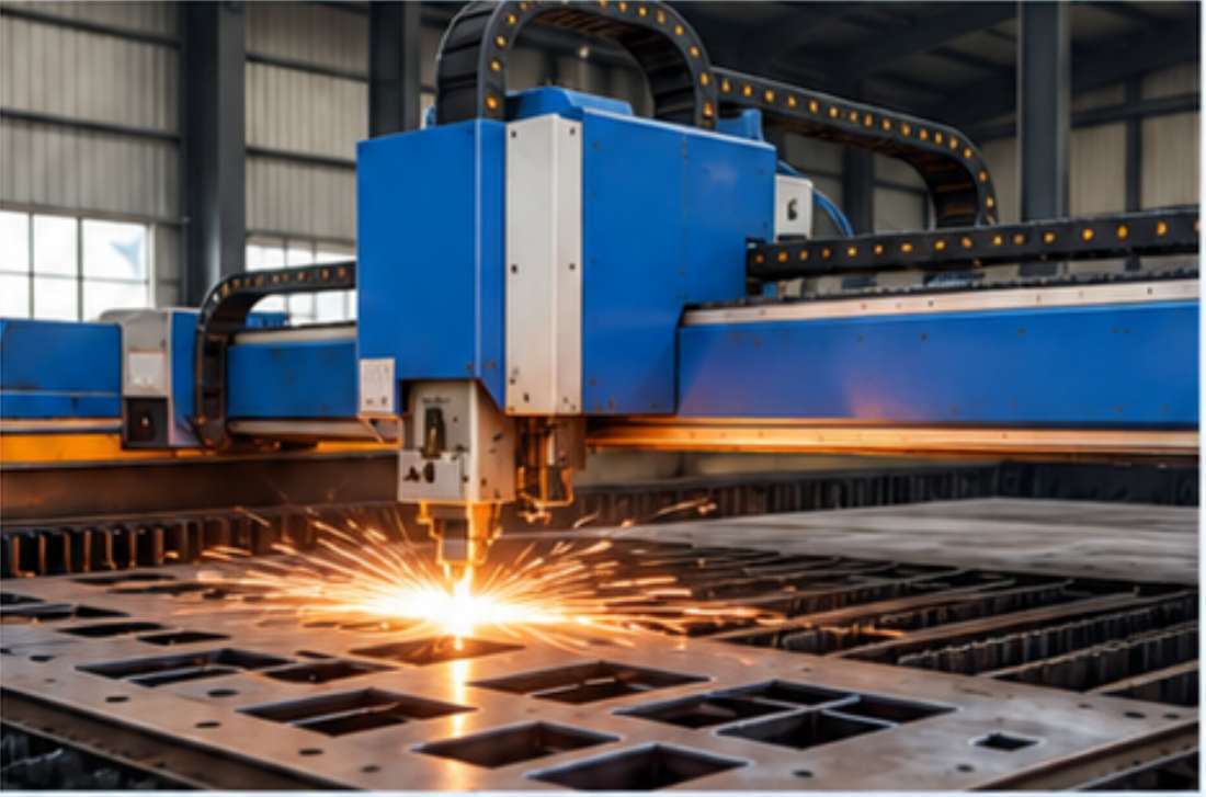 CNC cutting illustration from the company profile