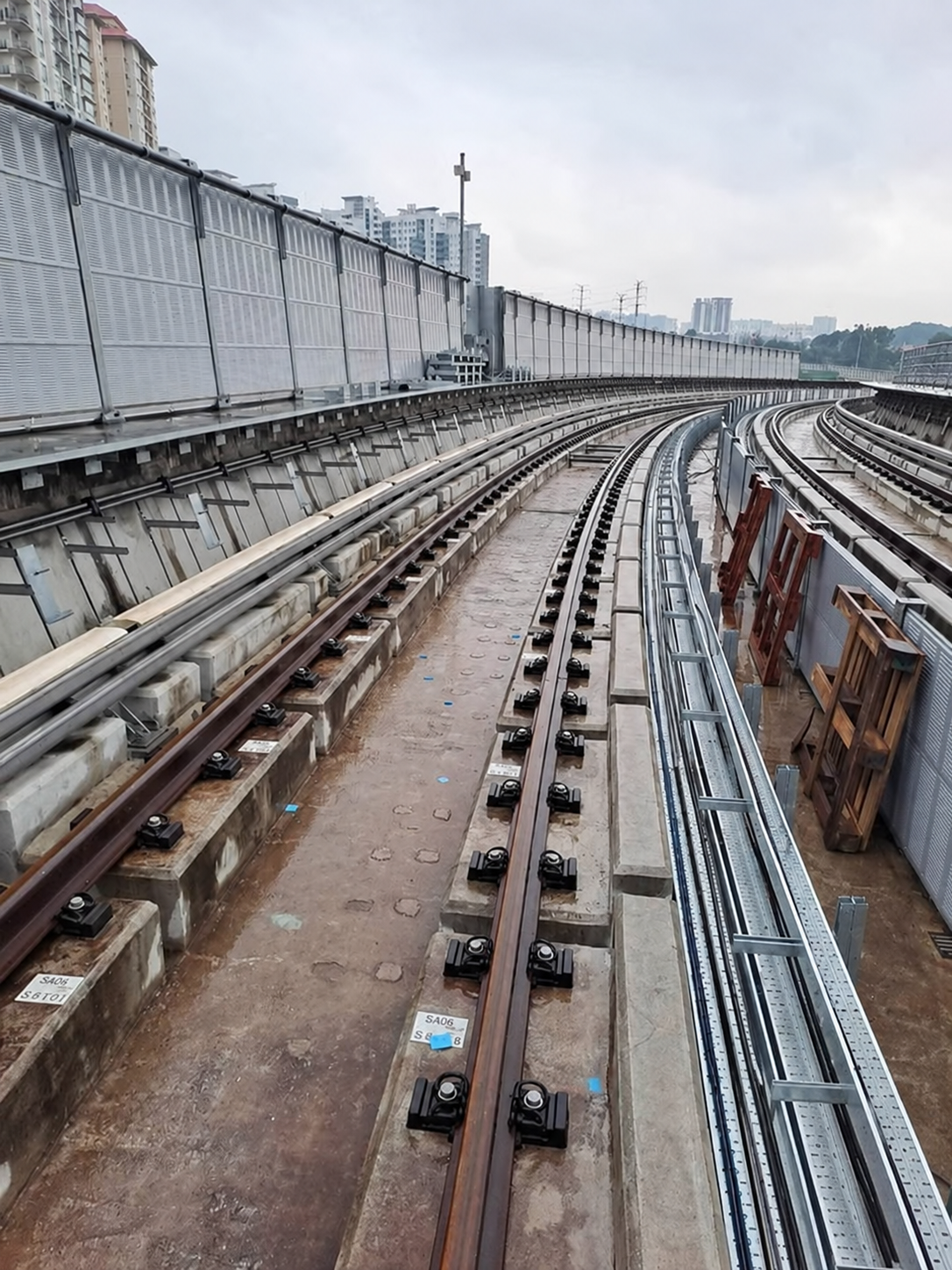 LRT gap filler walkway