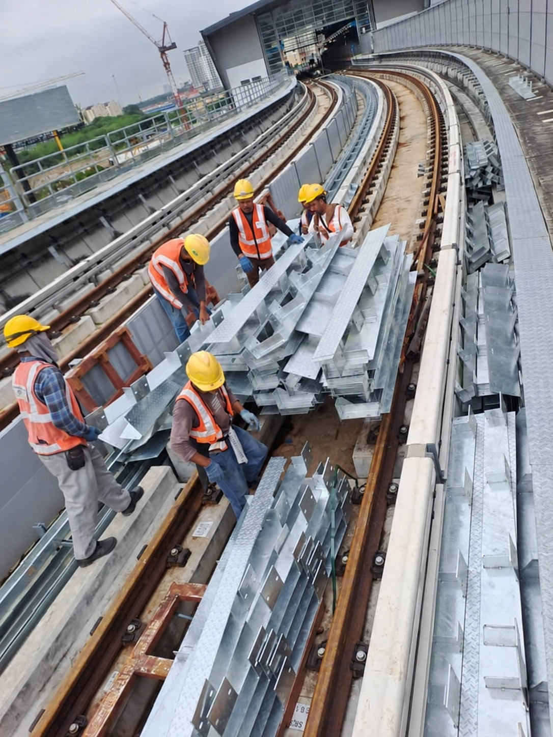 Light Rail Transit (LRT3) - Gap Filler Walkway & Underground Platform