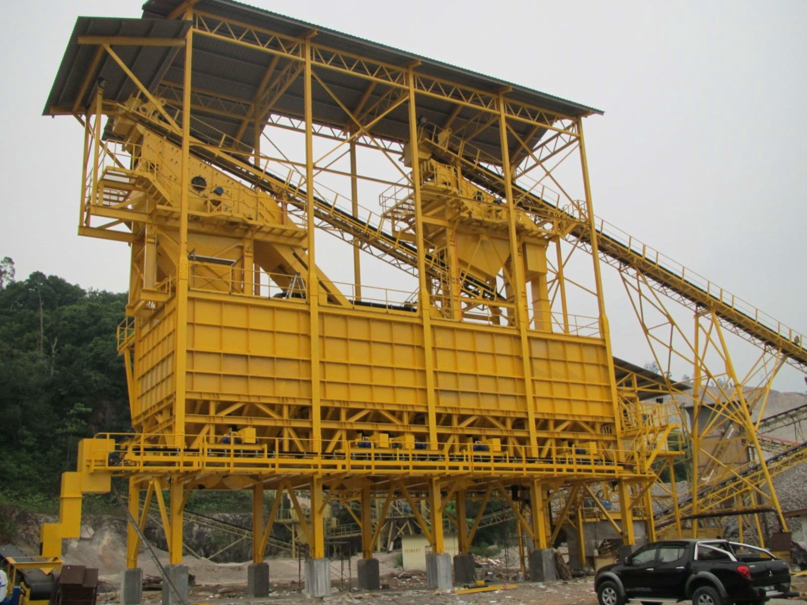 Crushing & Screening Plant Structure
