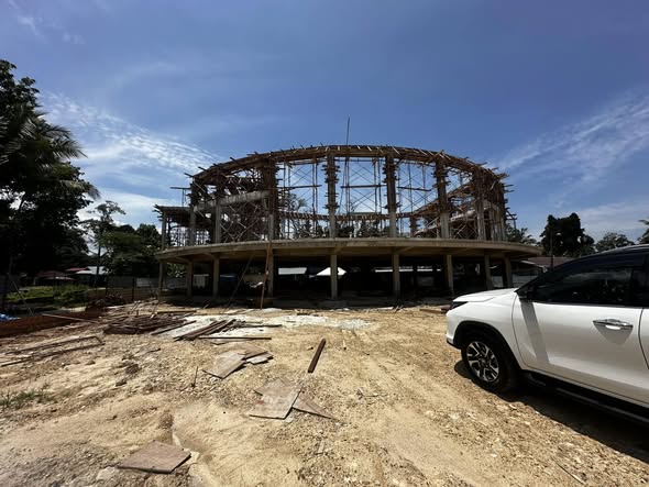 Masjid Kampung Batu 6 Roof Structure