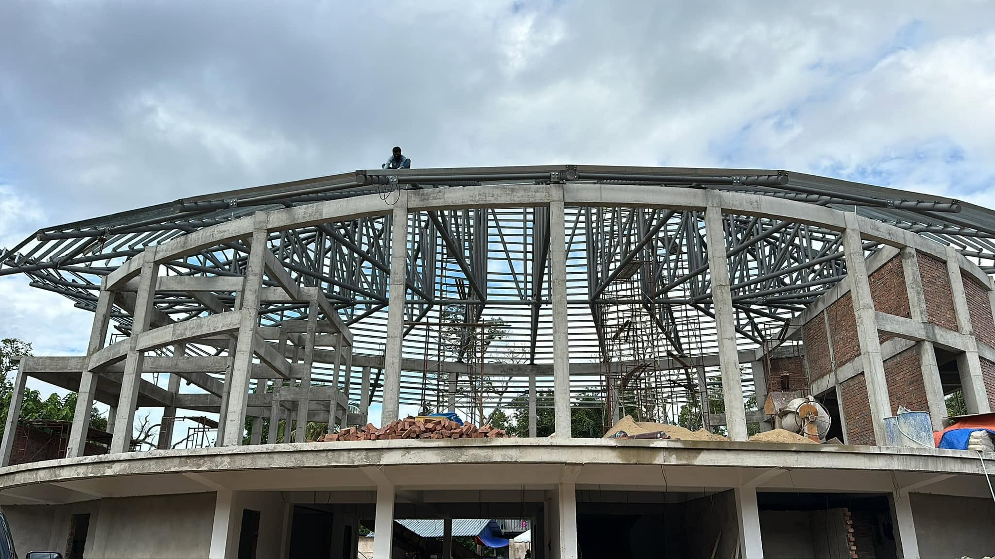 Masjid Kampung Batu 6 Roof Structure