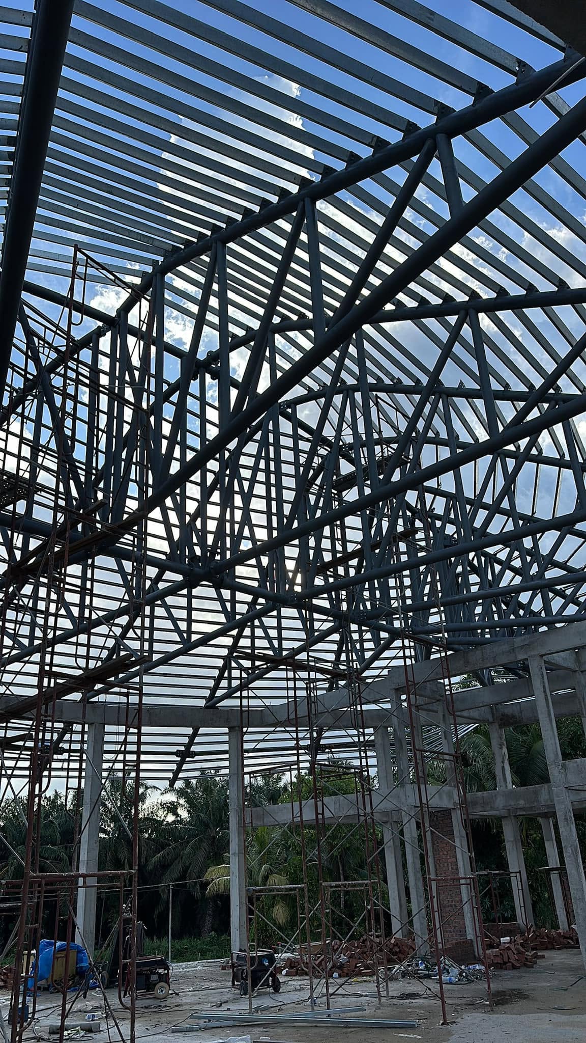 Masjid Kampung Batu 6 Roof Structure